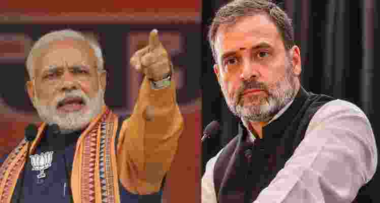 Prime Minister Narendra Modi and his election rival, Rahul Gandhi of the Congress party, engaged in a heated exchange on Wednesday regarding campaign funding. Prime Minister Narendra Modi and his election rival, Rahul Gandhi of the Congress party, engaged in a heated exchange on Wednesday regarding campaign funding.