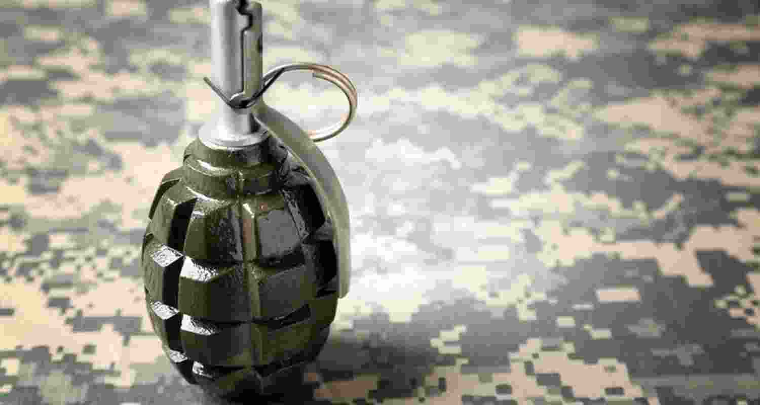 Live Grenade Found on Government Building Roof, Defused. Live Grenade Found on Government Building Roof, Defused.