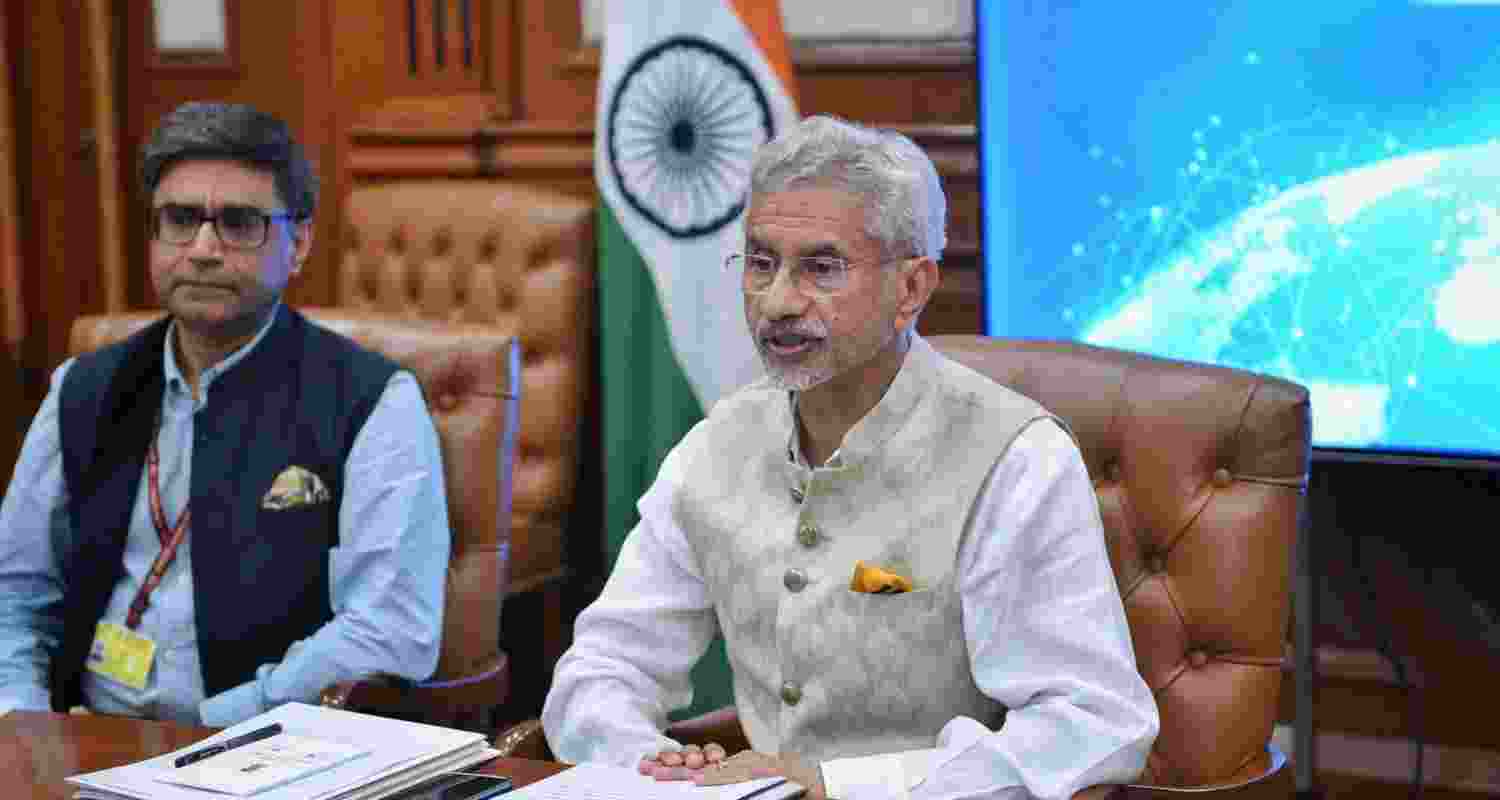 EAM Jaishankar Stresses Supply Chains and Multilateralism At Summit. EAM Jaishankar Stresses Supply Chains and Multilateralism At Summit.