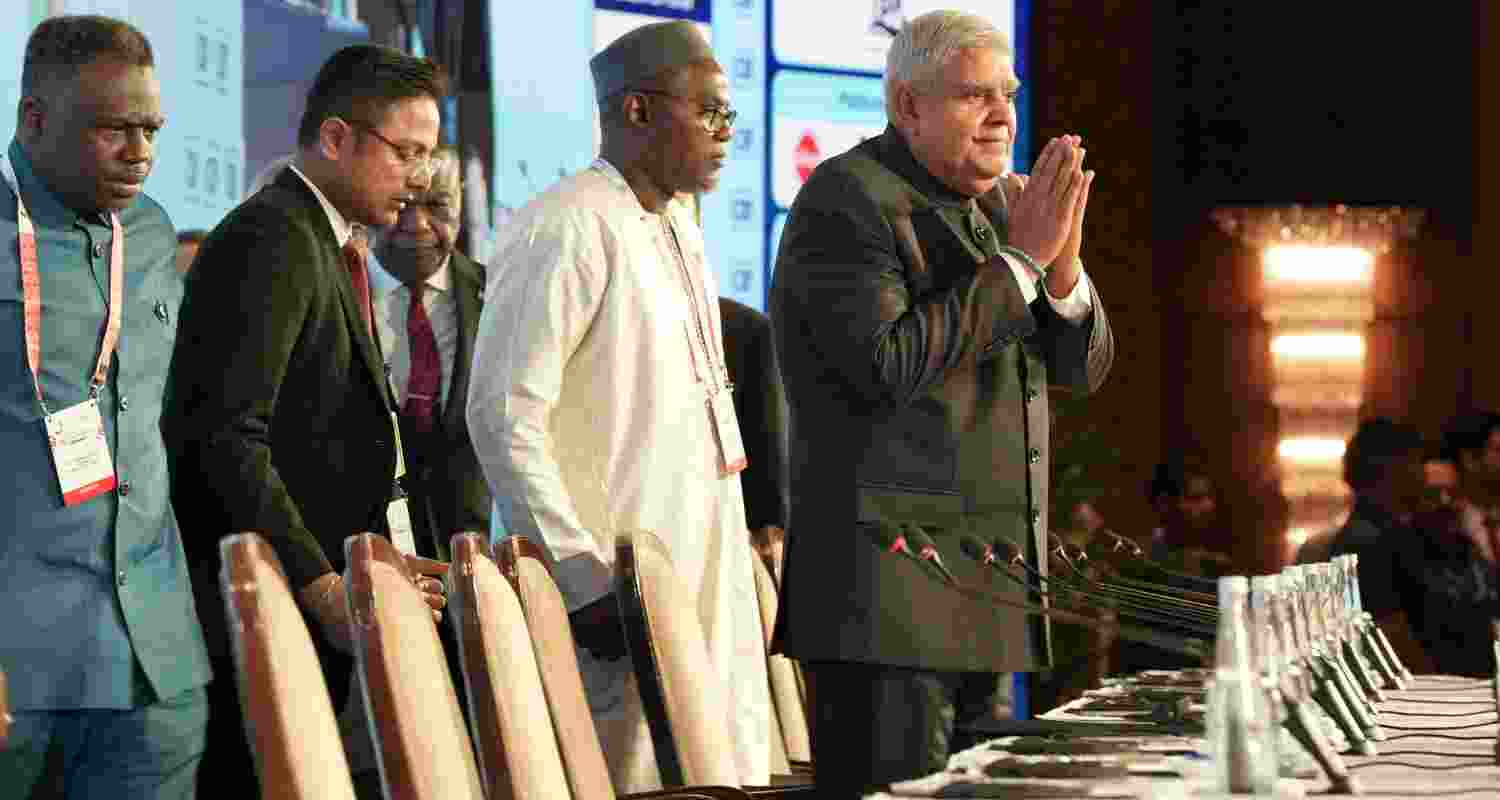 India Africa Growth Partnership Could Transform Regions, Says VP Dhankar At CII India Africa Business Conclave. India Africa Growth Partnership Could Transform Regions, Says VP Dhankar At CII India Africa Business Conclave.