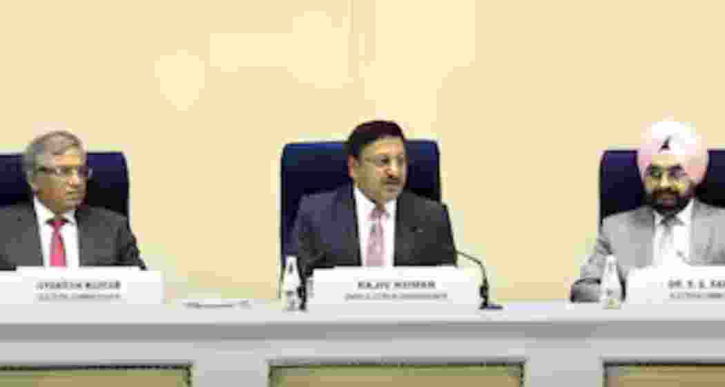 The Election Commission on Wednesday barred authorities in the state not to announcing the results of ongoing recruitment processes of police constables and teachers till the election is over. The Election Commission on Wednesday barred authorities in the state not to announcing the results of ongoing recruitment processes of police constables and teachers till the election is over.