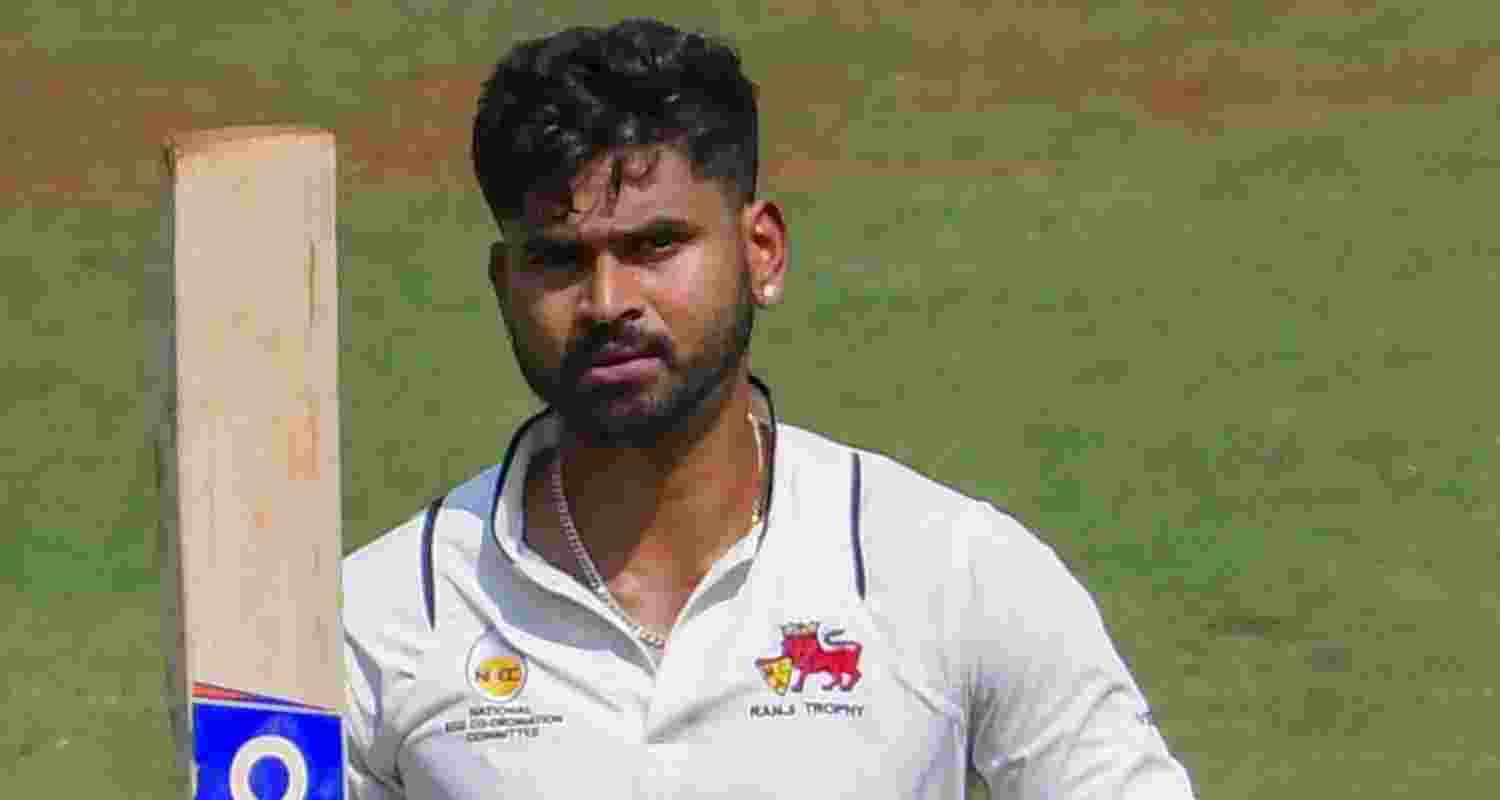 Mumbai batter Shreyas Iyer after his innings of 236 runs during the Ranji Trophy cricket match between Mumbai and Odisha, at Sharad Pawar Indoor Cricket Academy, in Mumbai, Thursday, Nov. 7, 2024. Mumbai batter Shreyas Iyer after his innings of 236 runs during the Ranji Trophy cricket match between Mumbai and Odisha, at Sharad Pawar Indoor Cricket Academy, in Mumbai, Thursday, Nov. 7, 2024.