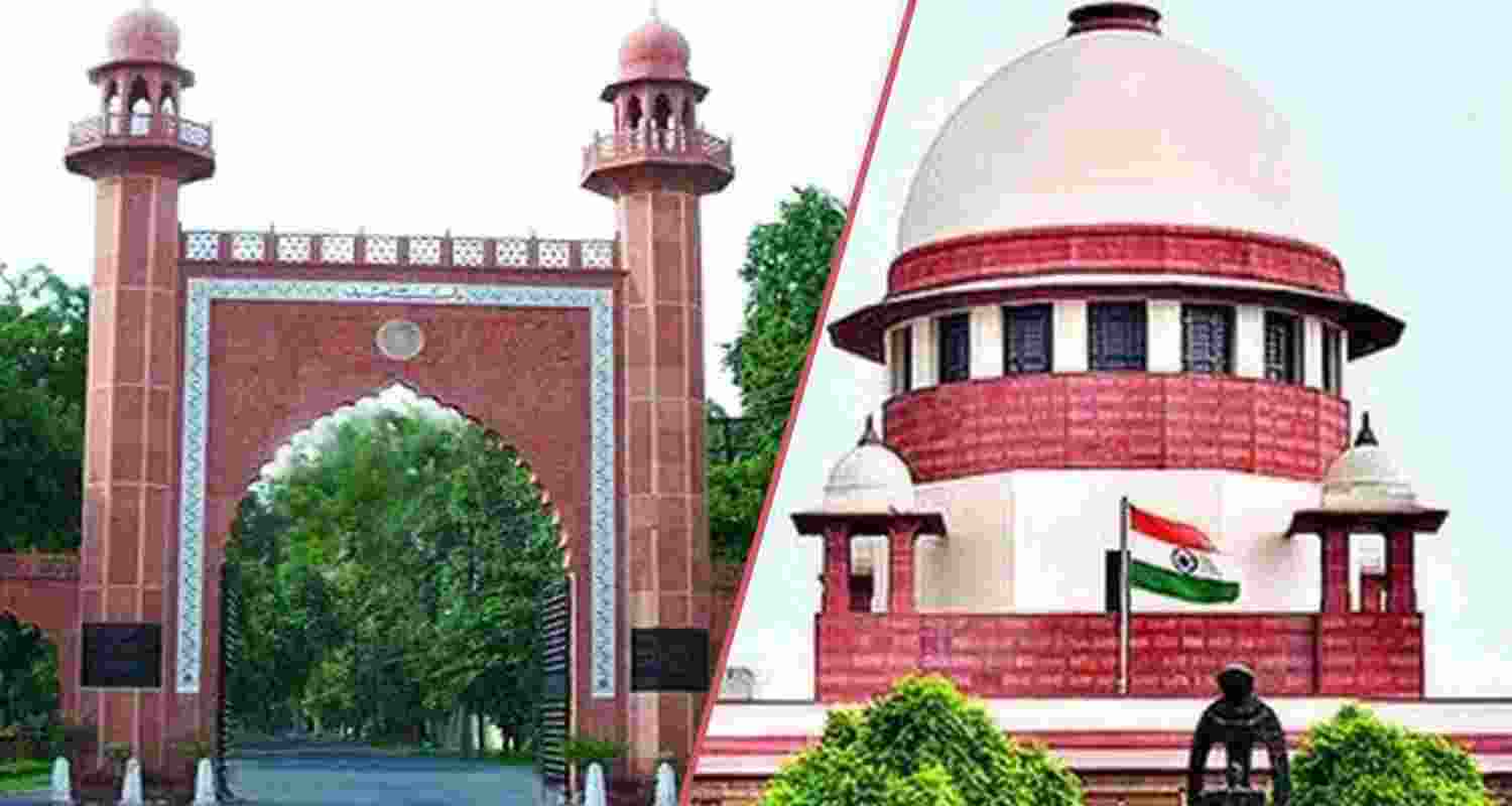 SC overrules 1967 verdict on AMU minority status legality. SC overrules 1967 verdict on AMU minority status legality.