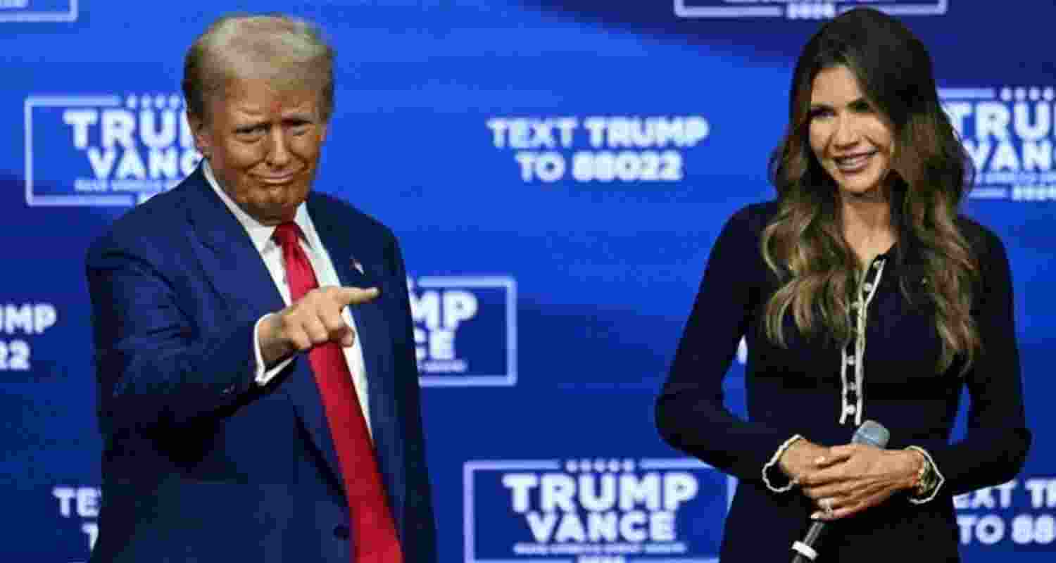 Kristi Noem nominated to lead US Department of Homeland Security. Kristi Noem nominated to lead US Department of Homeland Security.