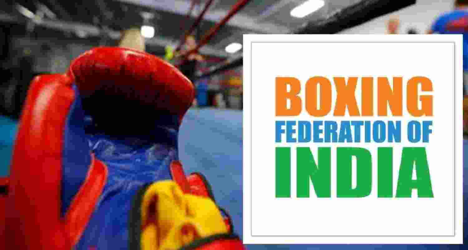 Shiv and Sachin lead the charge at Elite Boxing Championship. Image BFI X. Shiv and Sachin lead the charge at Elite Boxing Championship. Image BFI X.