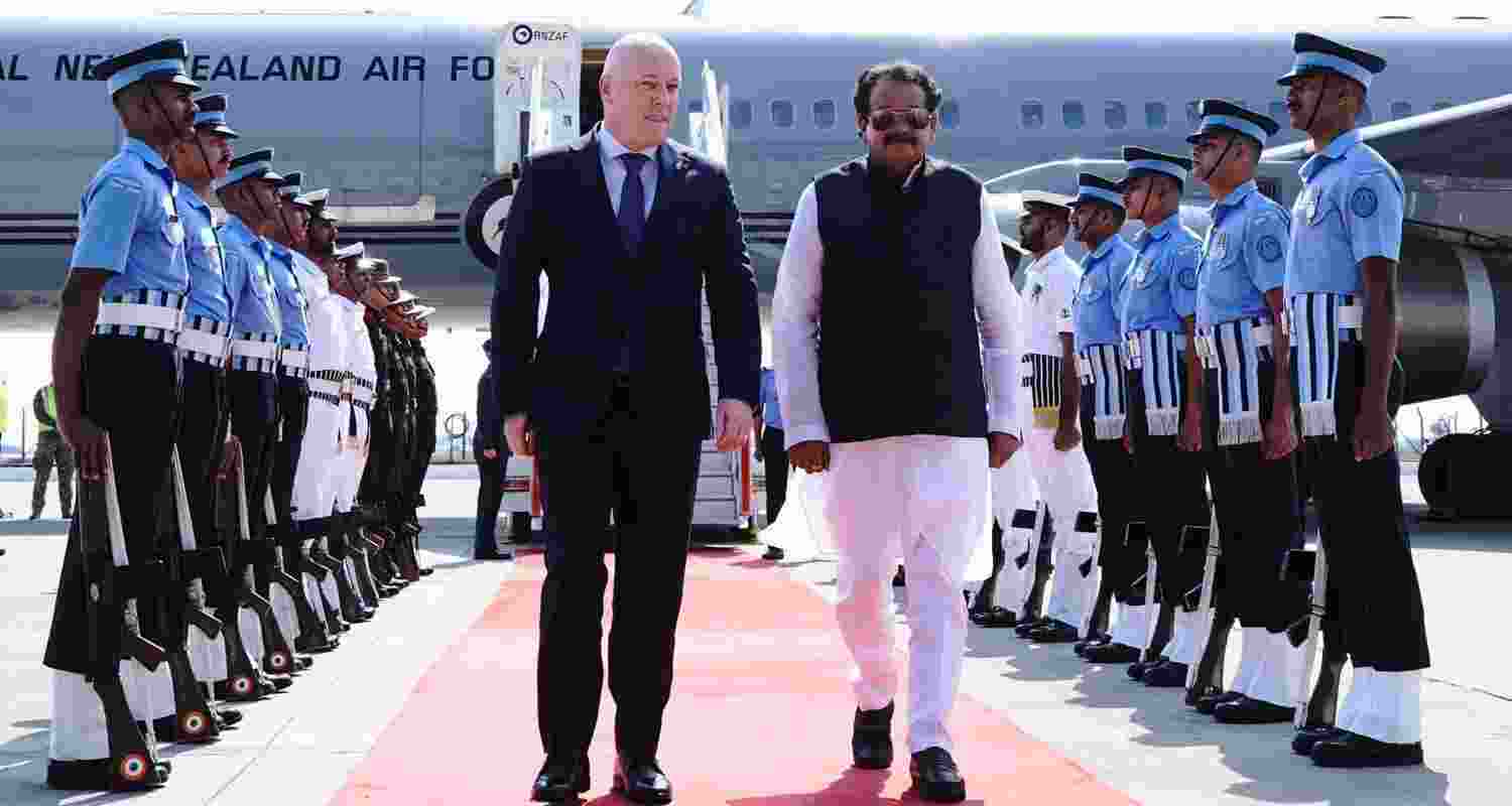 NZ PM Christopher Luxon set for key talks with PM Modi. NZ PM Christopher Luxon set for key talks with PM Modi.