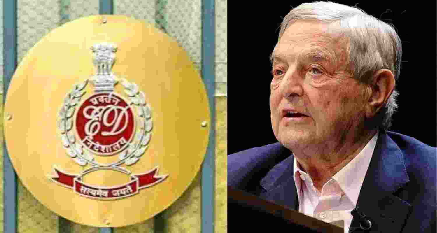 ED searches Soros-linked entities over FEMA violations. ED searches Soros-linked entities over FEMA violations.