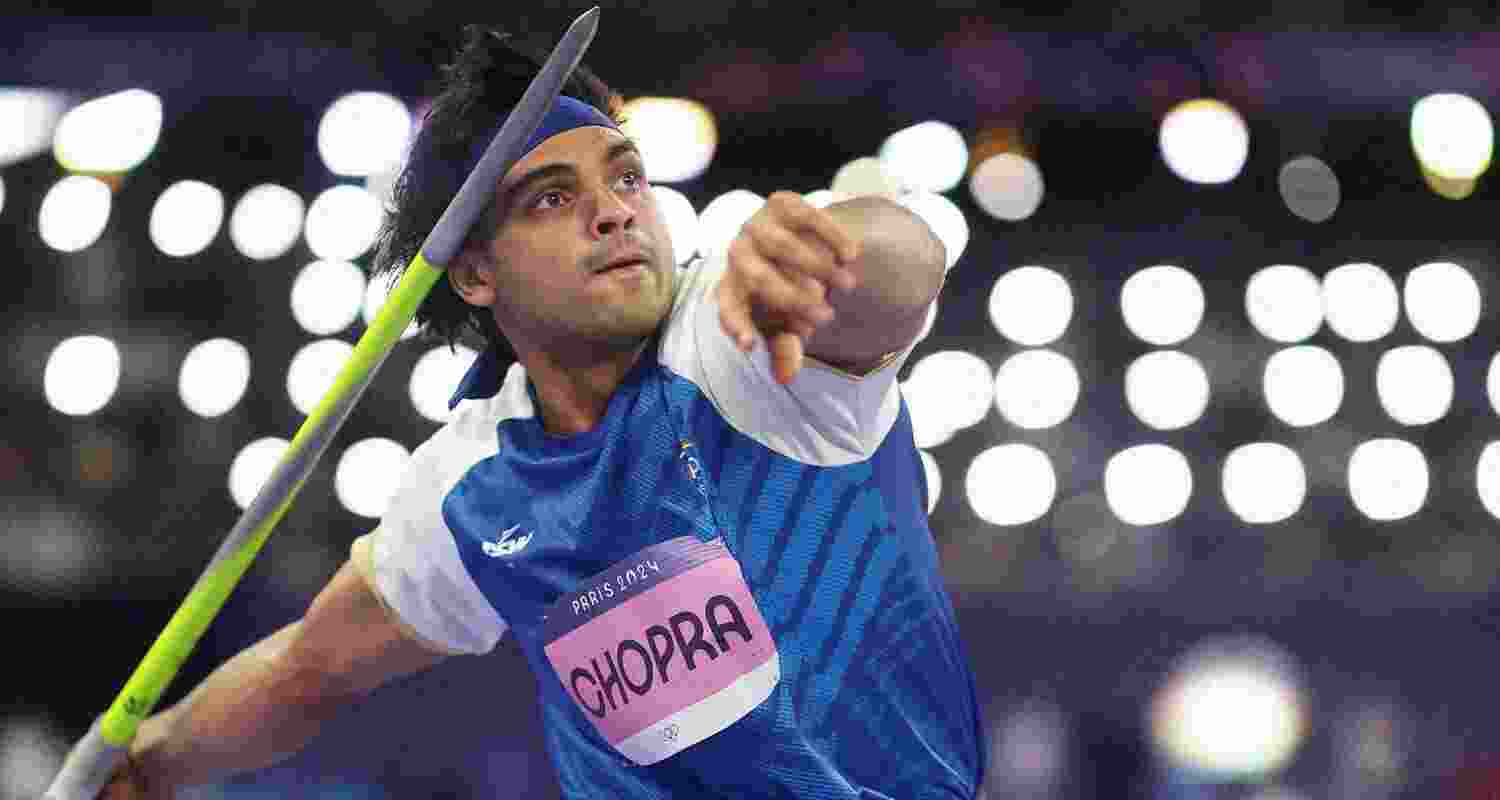 Neeraj Chopra has set a new national record, but missed the top spot in Doha. Neeraj Chopra has set a new national record, but missed the top spot in Doha.