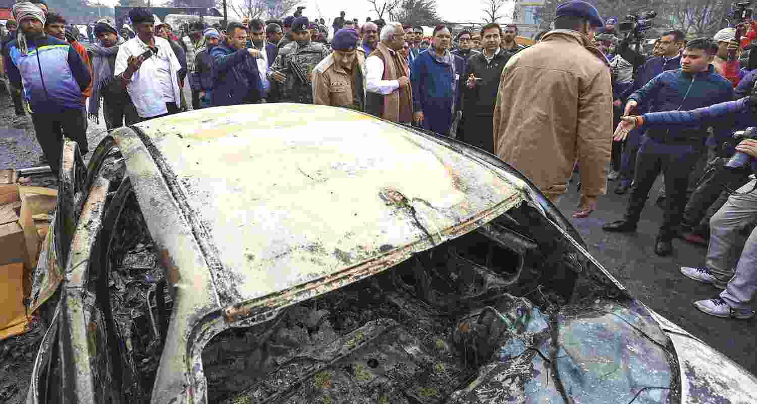 Multiple Crashes Kill 12 in Rajasthan Districts. Multiple Crashes Kill 12 in Rajasthan Districts.