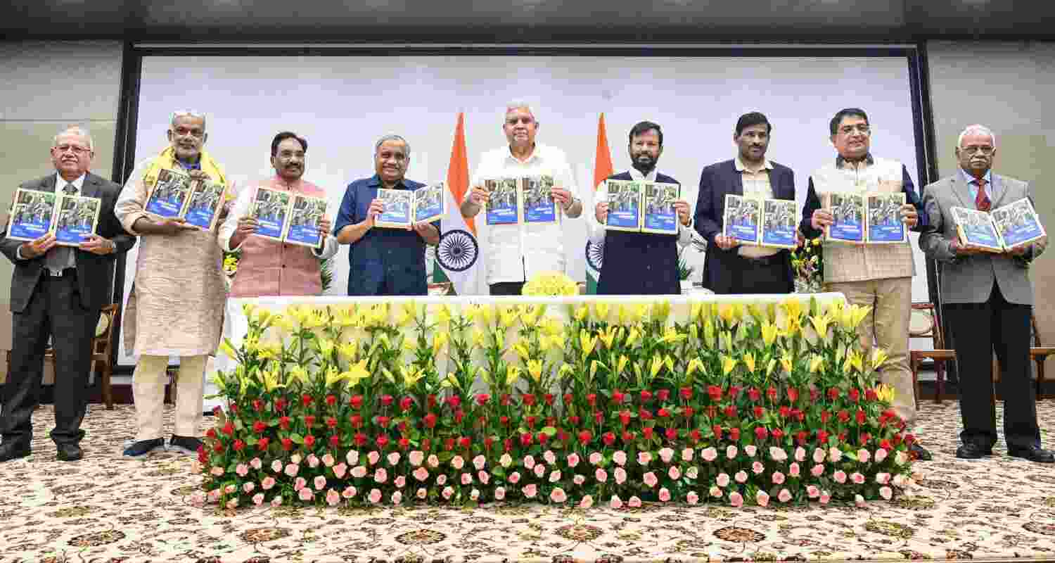 Vice President Jagdeep Dhankhar slams 1976 Preamble tweak as sacrilege to Constitution. Vice President Jagdeep Dhankhar slams 1976 Preamble tweak as sacrilege to Constitution.