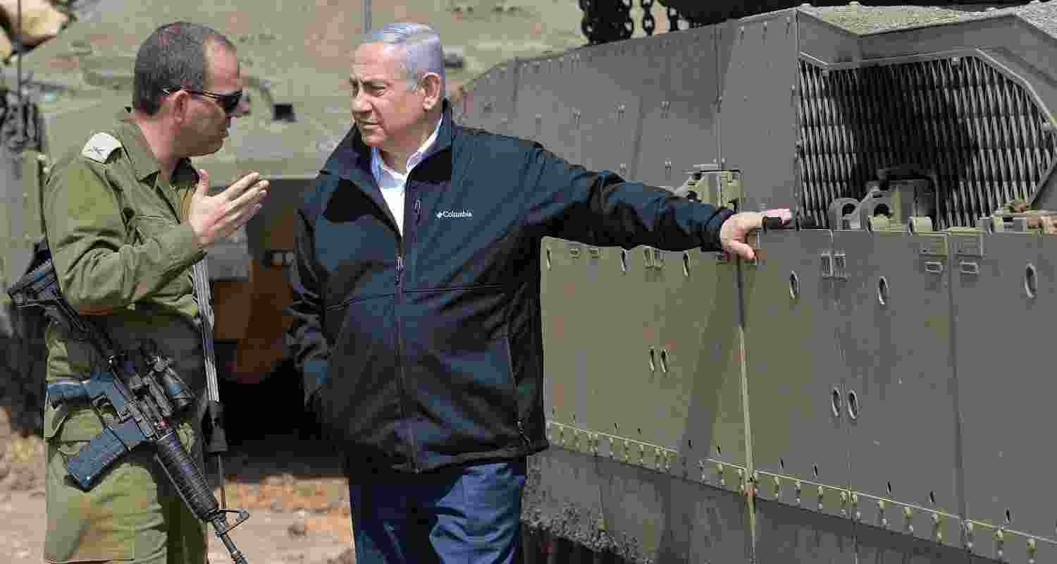 Israel denies troops shot at Palestinians near aid. Israel denies troops shot at Palestinians near aid.