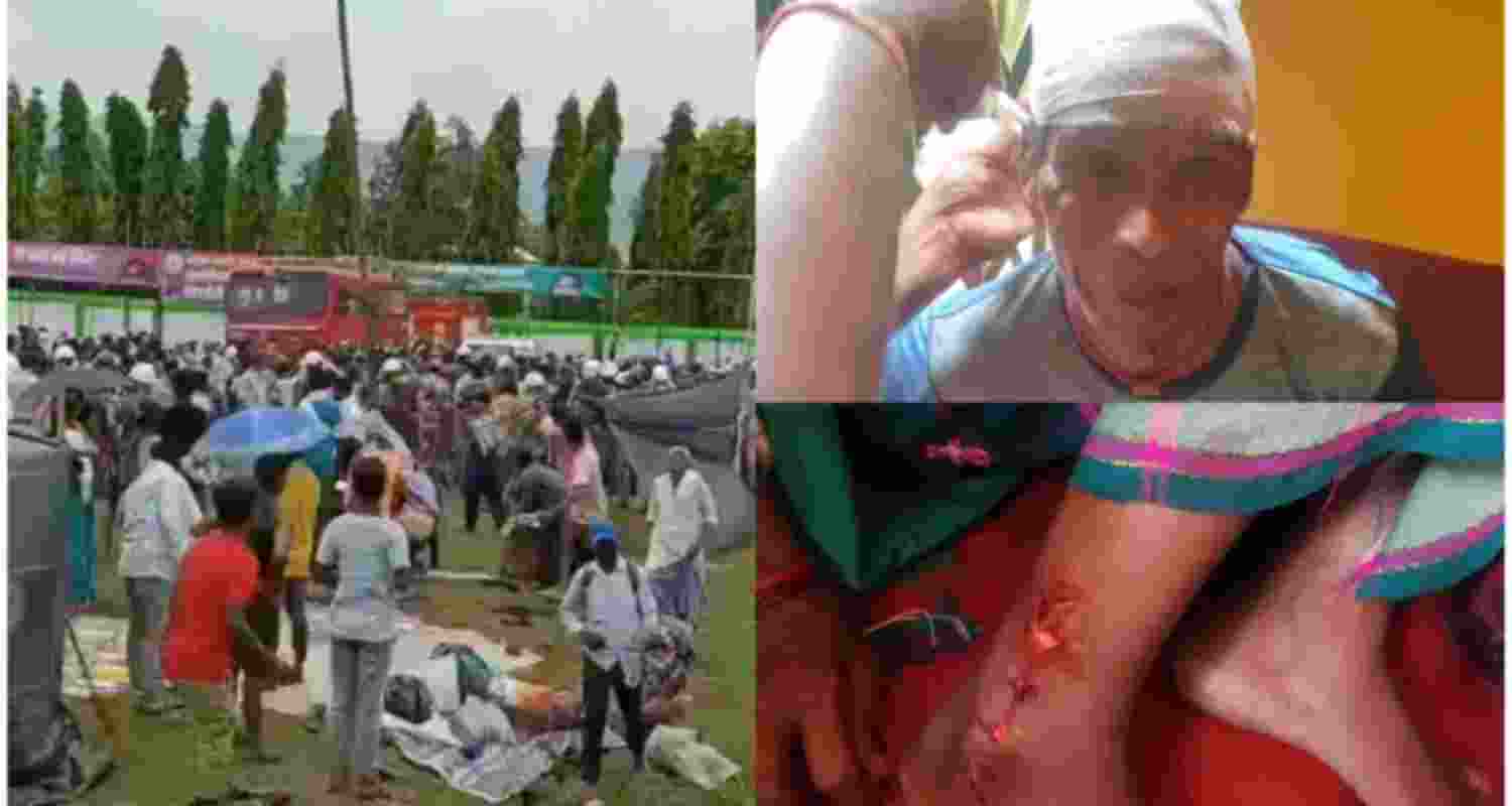 Police Clash With Tribals During Hul Diwas in Jharkhand. Police Clash With Tribals During Hul Diwas in Jharkhand.