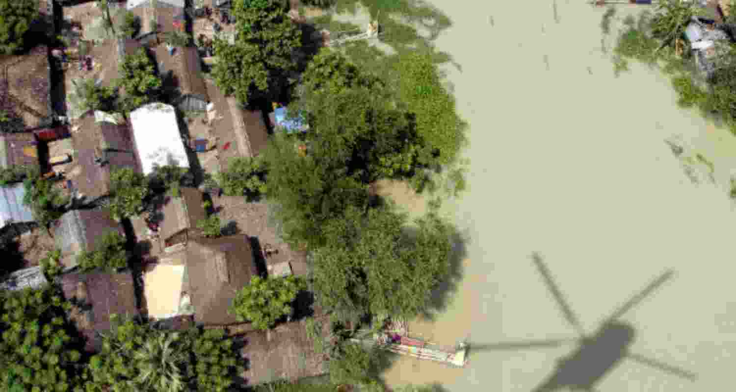 Patna’s Danapur reels under severe flooding and waterlogging. Patna’s Danapur reels under severe flooding and waterlogging.