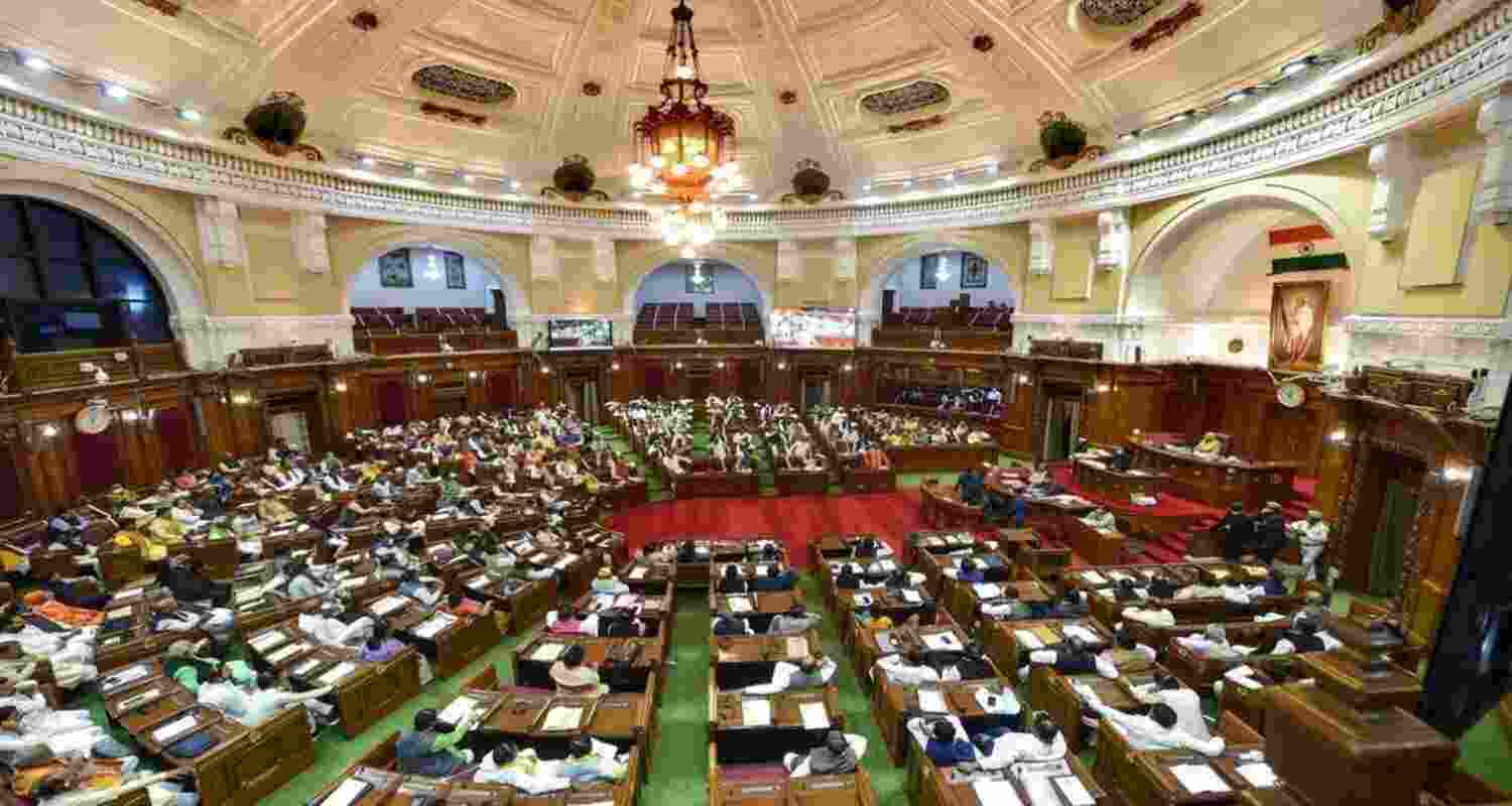 CM Yogi leads UP Assembly marathon debate on Vision 2047. CM Yogi leads UP Assembly marathon debate on Vision 2047.