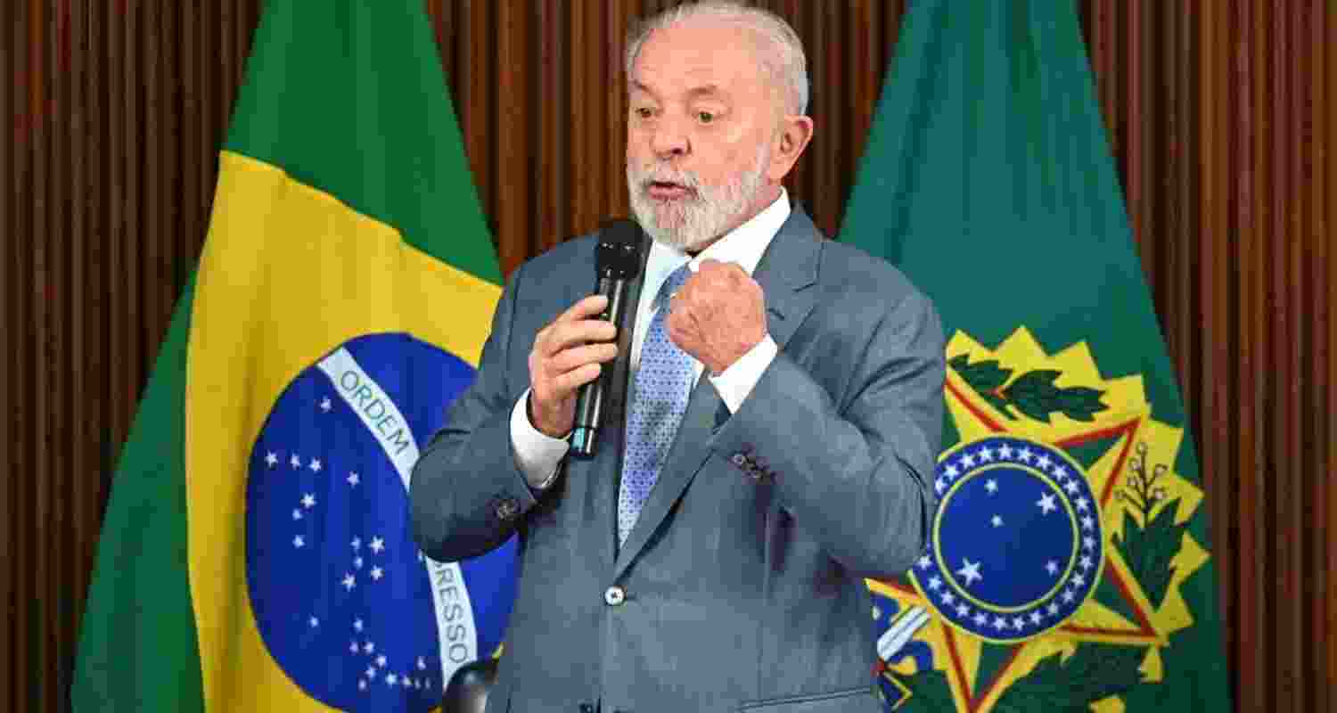 Lula announces aid to counter US 50 per cent tariffs. Lula announces aid to counter US 50 per cent tariffs.