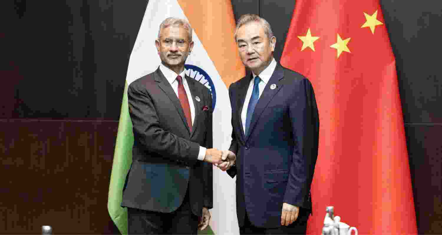 India, China discuss ties as Wang Yi meets Jaishankar. India, China discuss ties as Wang Yi meets Jaishankar.