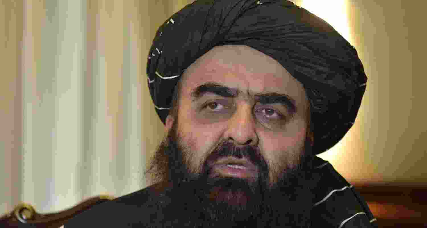 Not a metre of Afghan land for US, says Amir Khan Muttaqi. Not a metre of Afghan land for US, says Amir Khan Muttaqi.