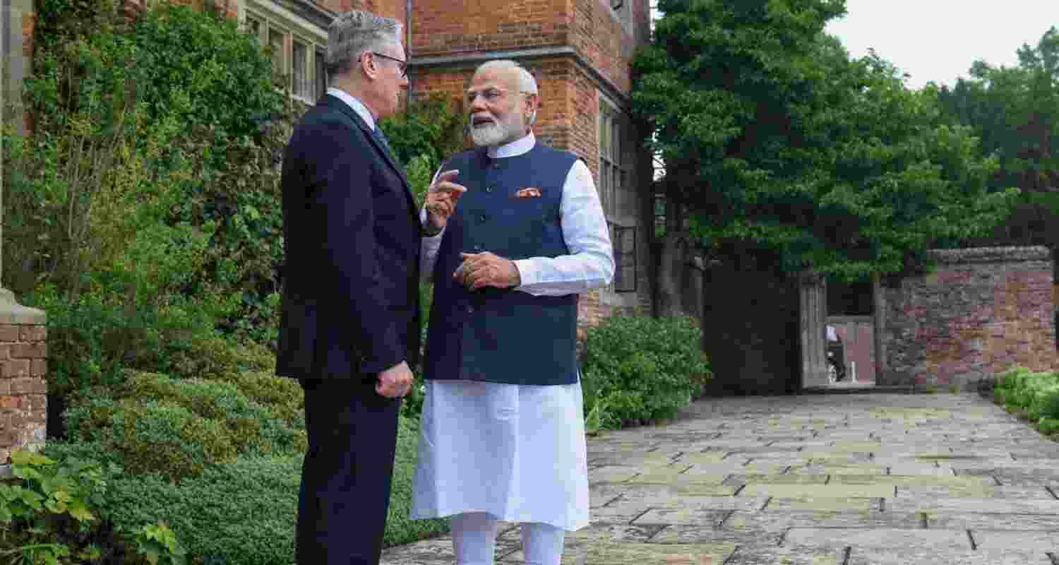 UK PM Keir Starmer to hold talks with PM Modi in Mumbai. UK PM Keir Starmer to hold talks with PM Modi in Mumbai.