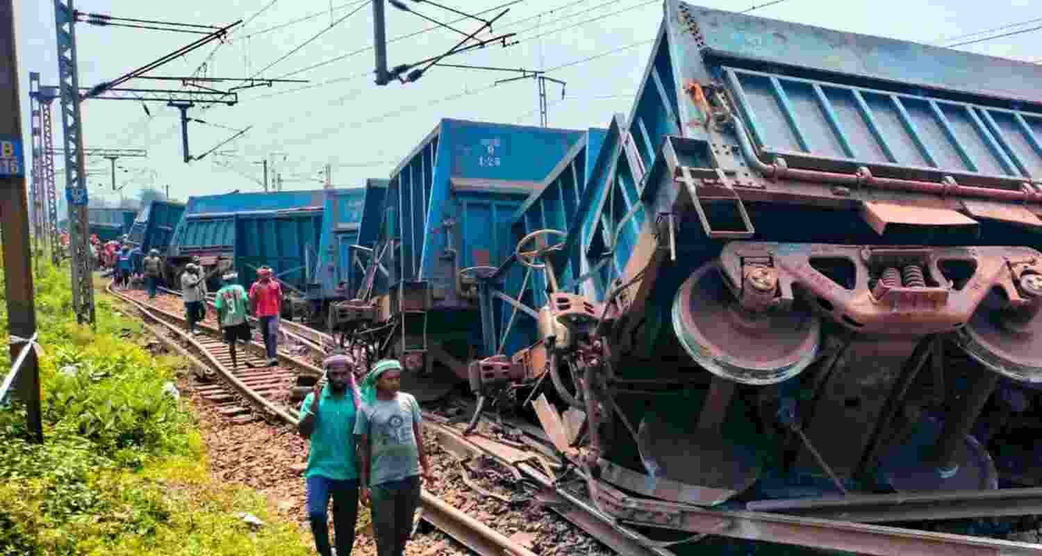 Visakhapatnam-Kirandul passenger train cancelled after derailment. File Photo. Visakhapatnam-Kirandul passenger train cancelled after derailment. File Photo.