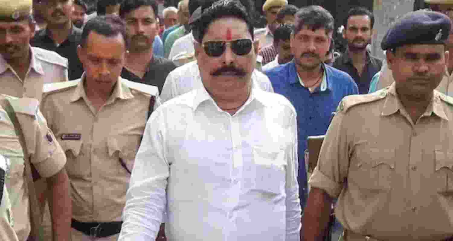 Anant Singh vows faith in Mokama voters after arrest. Anant Singh vows faith in Mokama voters after arrest.