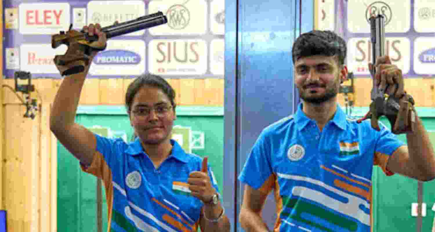 Vanshika Chaudhary and Shiva Narwal. Vanshika Chaudhary and Shiva Narwal.