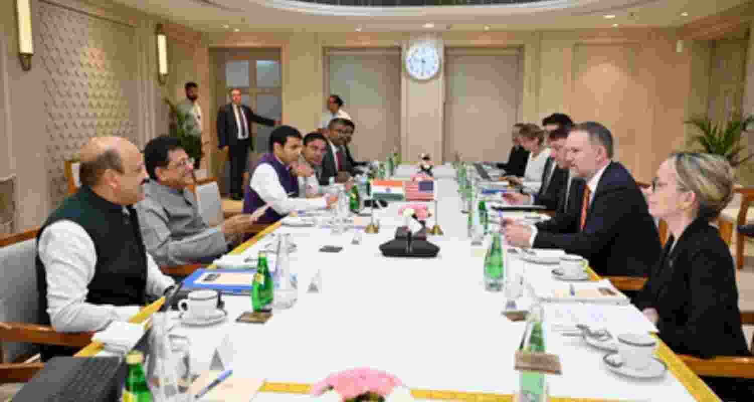 India and the United States reviewed progress on negotiations for an interim bilateral trade agreement (BTA) during a two-day ministerial meeting in New Delhi. India and the United States reviewed progress on negotiations for an interim bilateral trade agreement (BTA) during a two-day ministerial meeting in New Delhi.