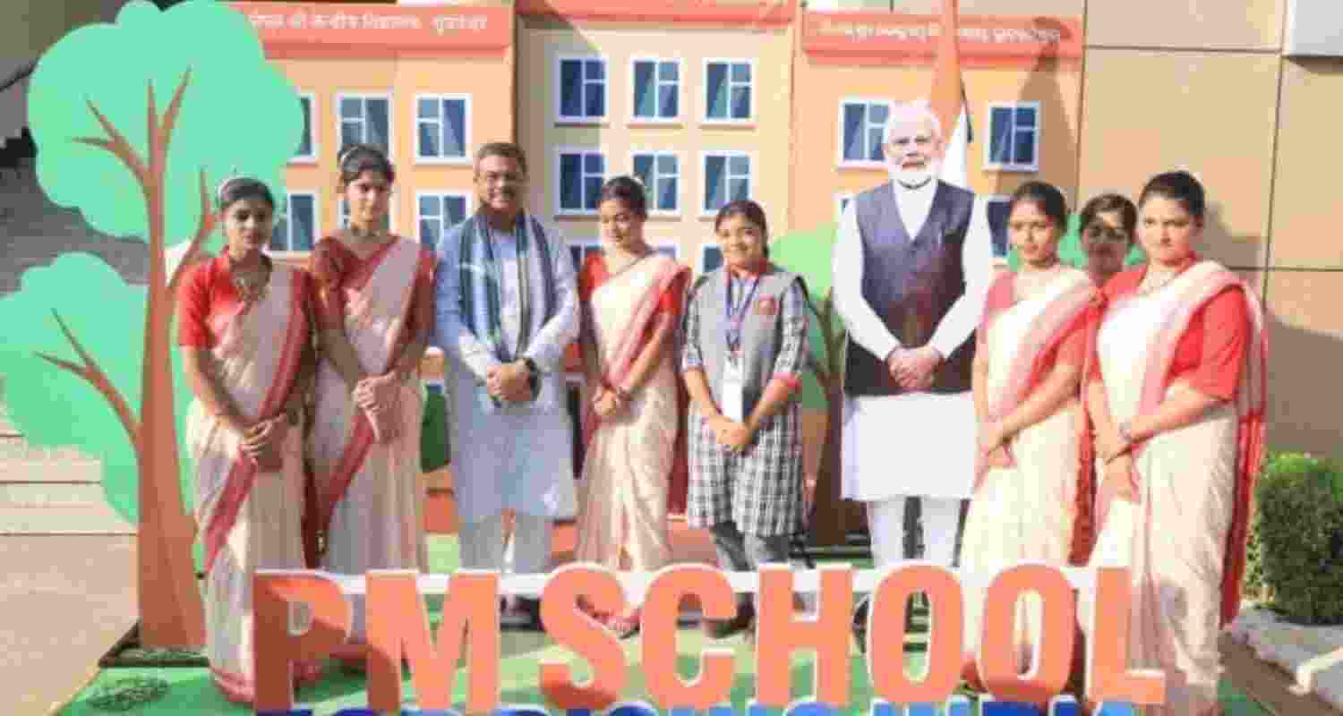 PM SHRI School. Image X. PM SHRI School. Image X.