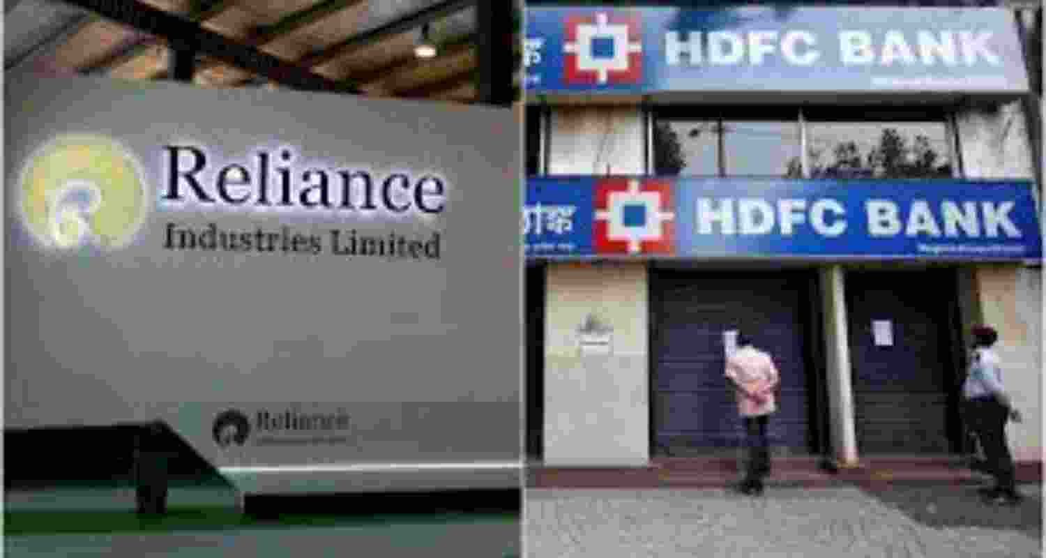 Reliance and HDFC Bank outshone all others in the top-10 most-valued list Reliance and HDFC Bank outshone all others in the top-10 most-valued list