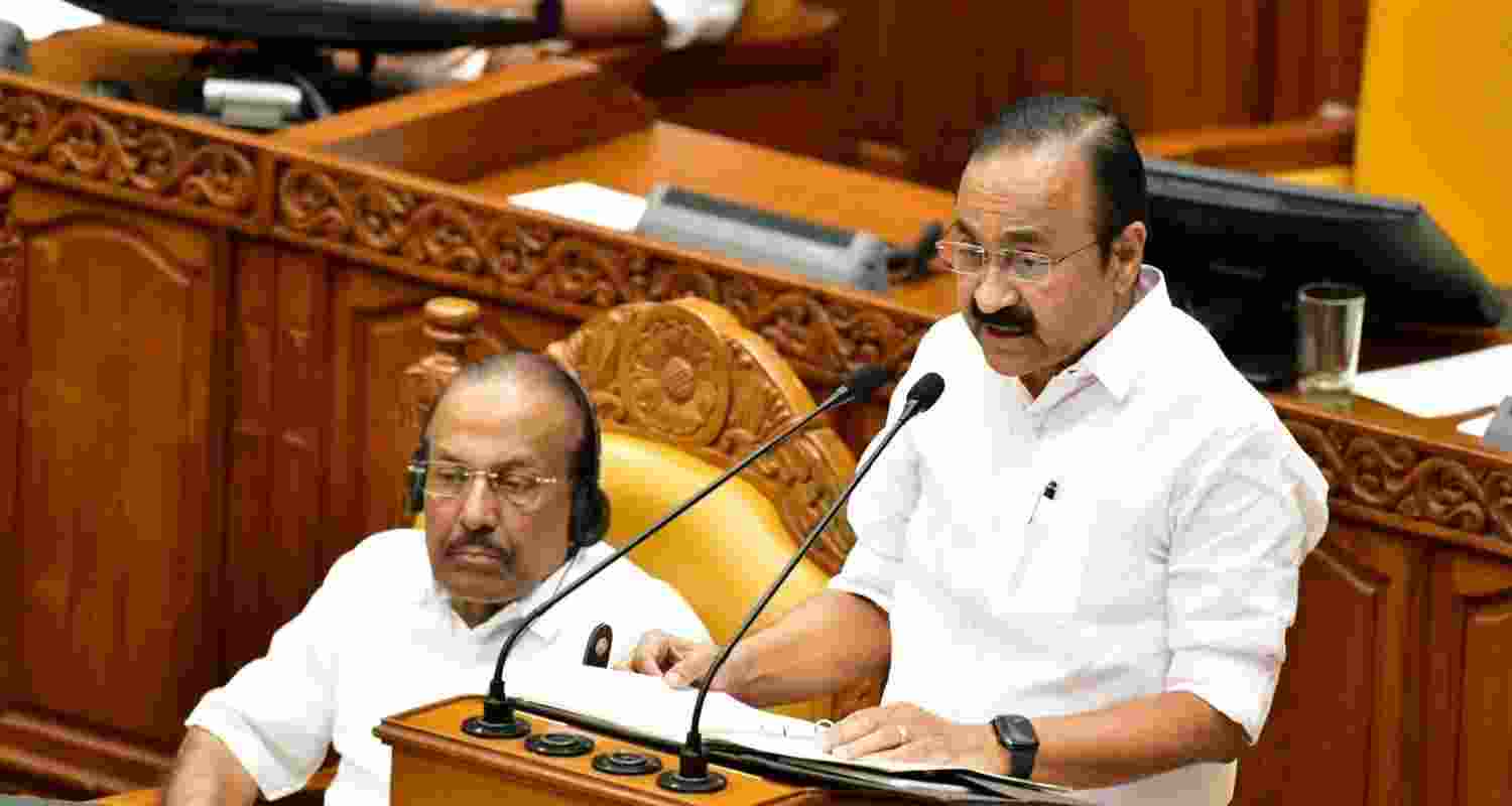 Kerala Chief Minister V.D. Satheesan. Kerala Chief Minister V.D. Satheesan.