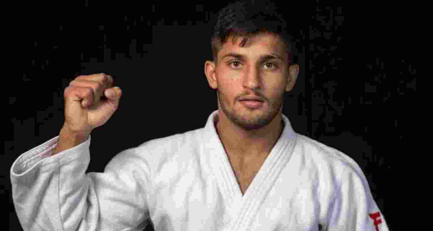 Indian judoka Arun Kumar. Indian judoka Arun Kumar.