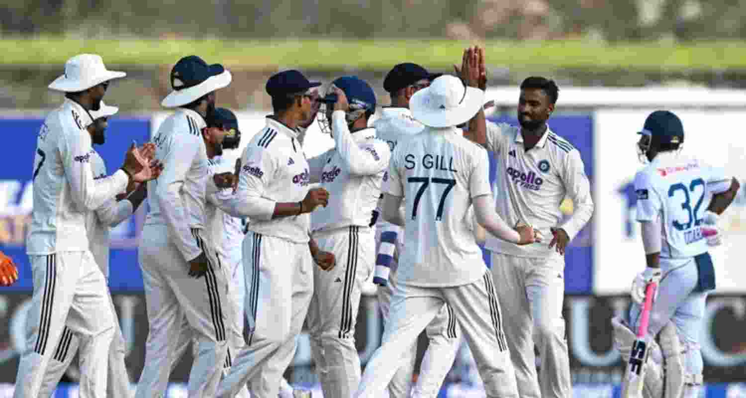 India moved within six wickets of victory in the first Test against Sri Lanka after a gripping fourth day in which they established a record chase for the hosts before their bowlers ripped through the top order. India moved within six wickets of victory in the first Test against Sri Lanka after a gripping fourth day in which they established a record chase for the hosts before their bowlers ripped through the top order.