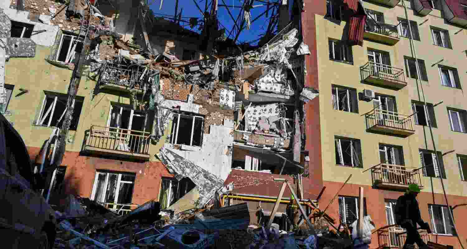 The overnight assault on Odesa caused severe damage to an apartment building, resulting in the deaths of the two women and a two-year-old child. The overnight assault on Odesa caused severe damage to an apartment building, resulting in the deaths of the two women and a two-year-old child.