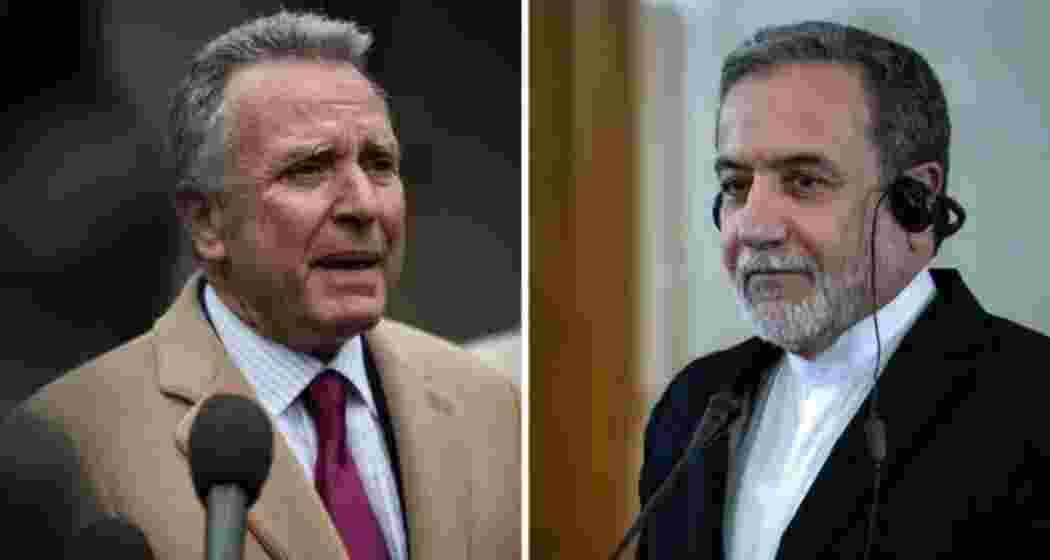 President Trump’s special envoy, Steve Witkoff, and Iran’s foreign minister, Abbas Araghchi. President Trump’s special envoy, Steve Witkoff, and Iran’s foreign minister, Abbas Araghchi.