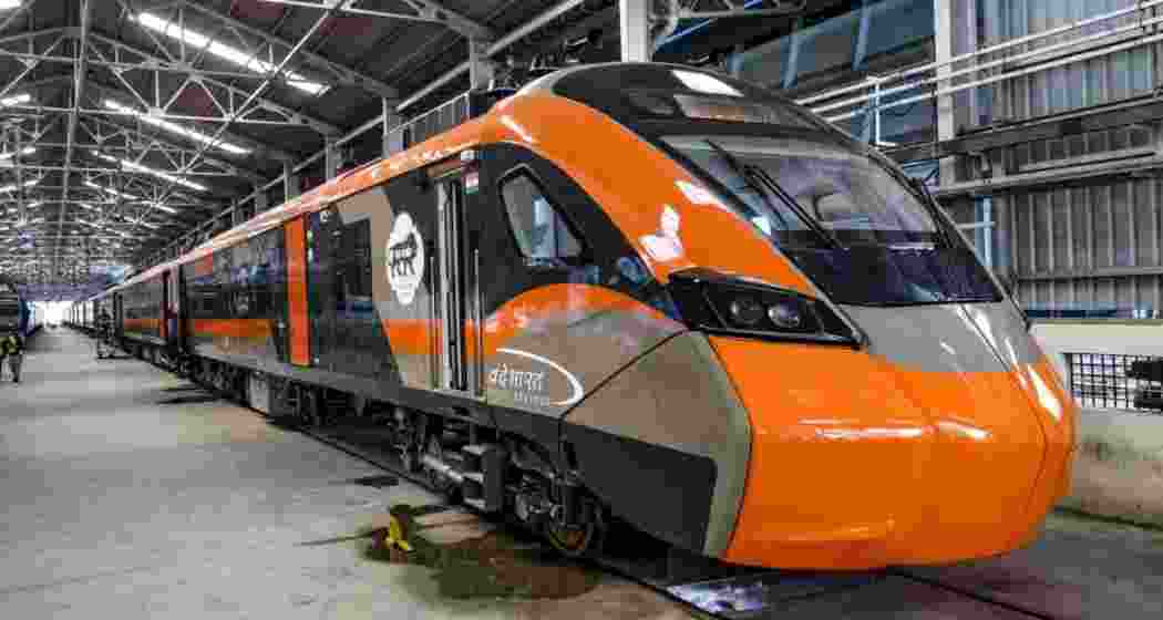 The Vande Bharat trains are manufactured under the 'Make in India' initiative. The Vande Bharat trains are manufactured under the 'Make in India' initiative.