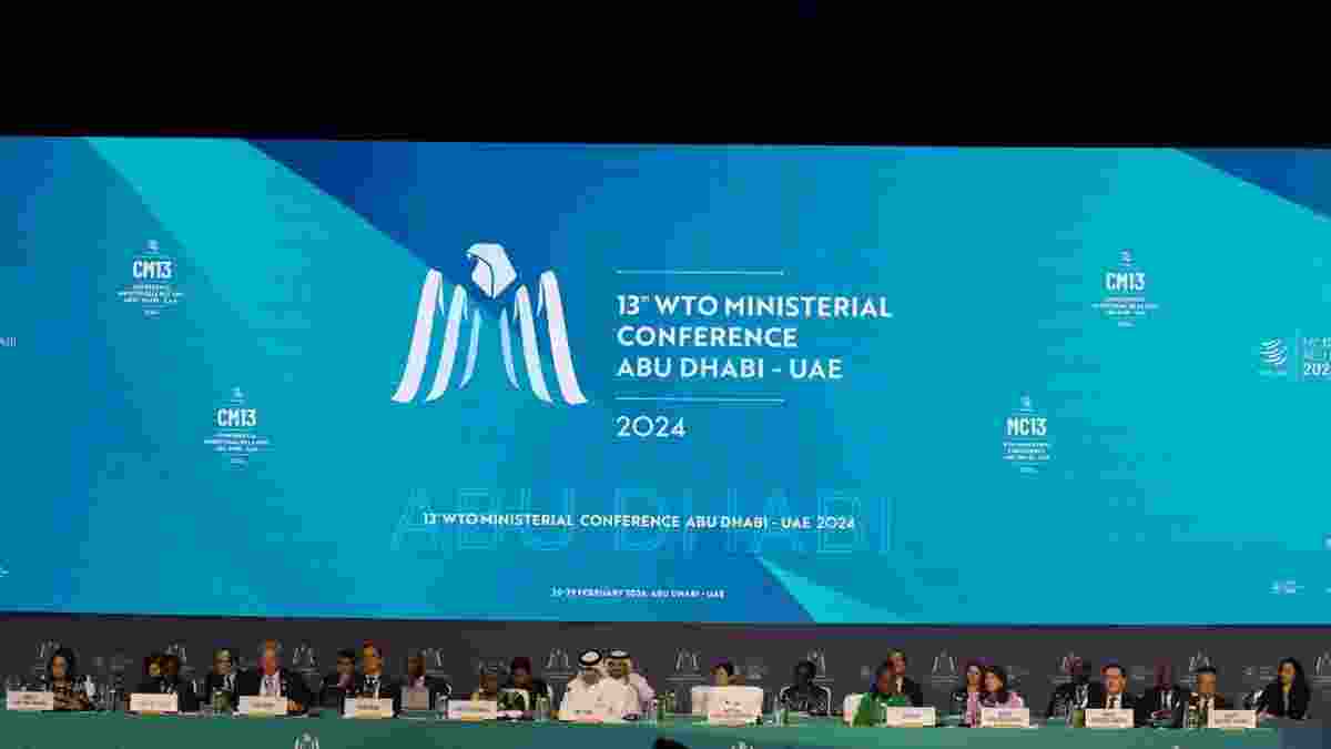 Trade ministers from around the globe convened today in Abu Dhabi for the 13th Ministerial Conference (MC13) of the World Trade Organization (WTO). Trade ministers from around the globe convened today in Abu Dhabi for the 13th Ministerial Conference (MC13) of the World Trade Organization (WTO).