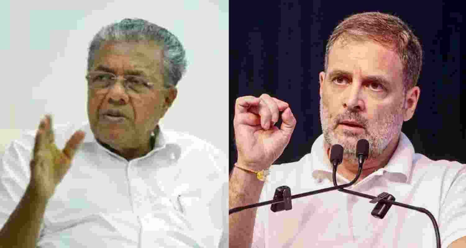 Kerala CM, Rahul argue over targeting churches post-Waqf Kerala CM, Rahul argue over targeting churches post-Waqf