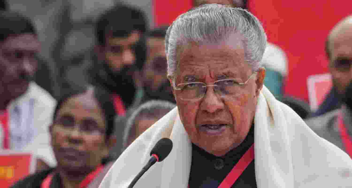 Kerala Chief Minister Pinarayi Vijayan - file image. Kerala Chief Minister Pinarayi Vijayan - file image.