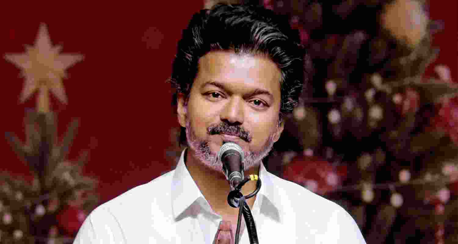 Tamil Nadu Chief Minister Vijay - file image. Tamil Nadu Chief Minister Vijay - file image.