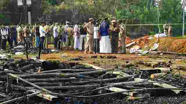 The firecracker unit explosion occurred in Thrissur district, Kerala, earlier this year. The firecracker unit explosion occurred in Thrissur district, Kerala, earlier this year.