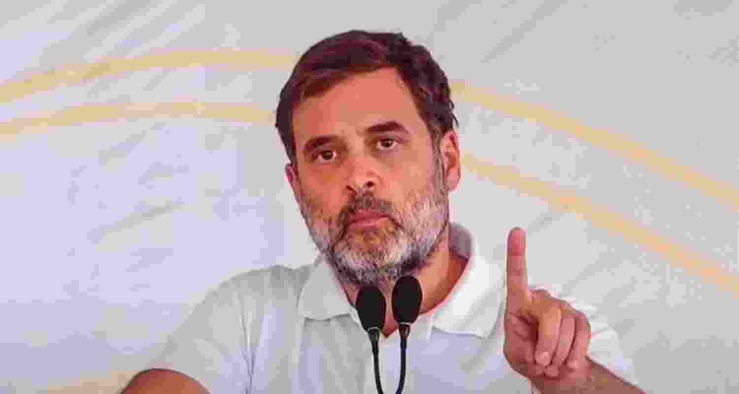 Congress leader Rahul Gandhi linked Sonam Wangchuk’s protest to wider concerns over the education system. Congress leader Rahul Gandhi linked Sonam Wangchuk’s protest to wider concerns over the education system.
