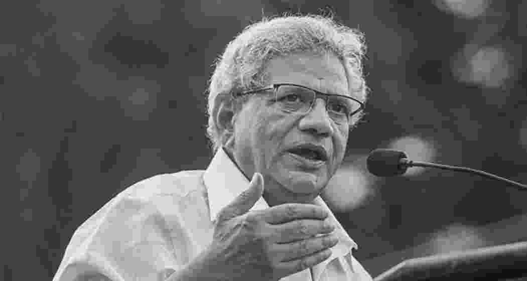 File photo of CPI(M) leader Sitaram Yechury. File photo of CPI(M) leader Sitaram Yechury.