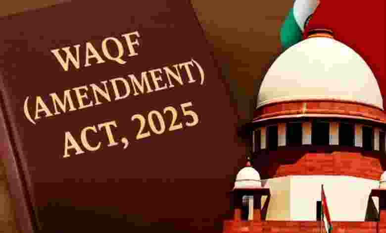 Supreme Court declines to extend time for Waqf registration Supreme Court declines to extend time for Waqf registration