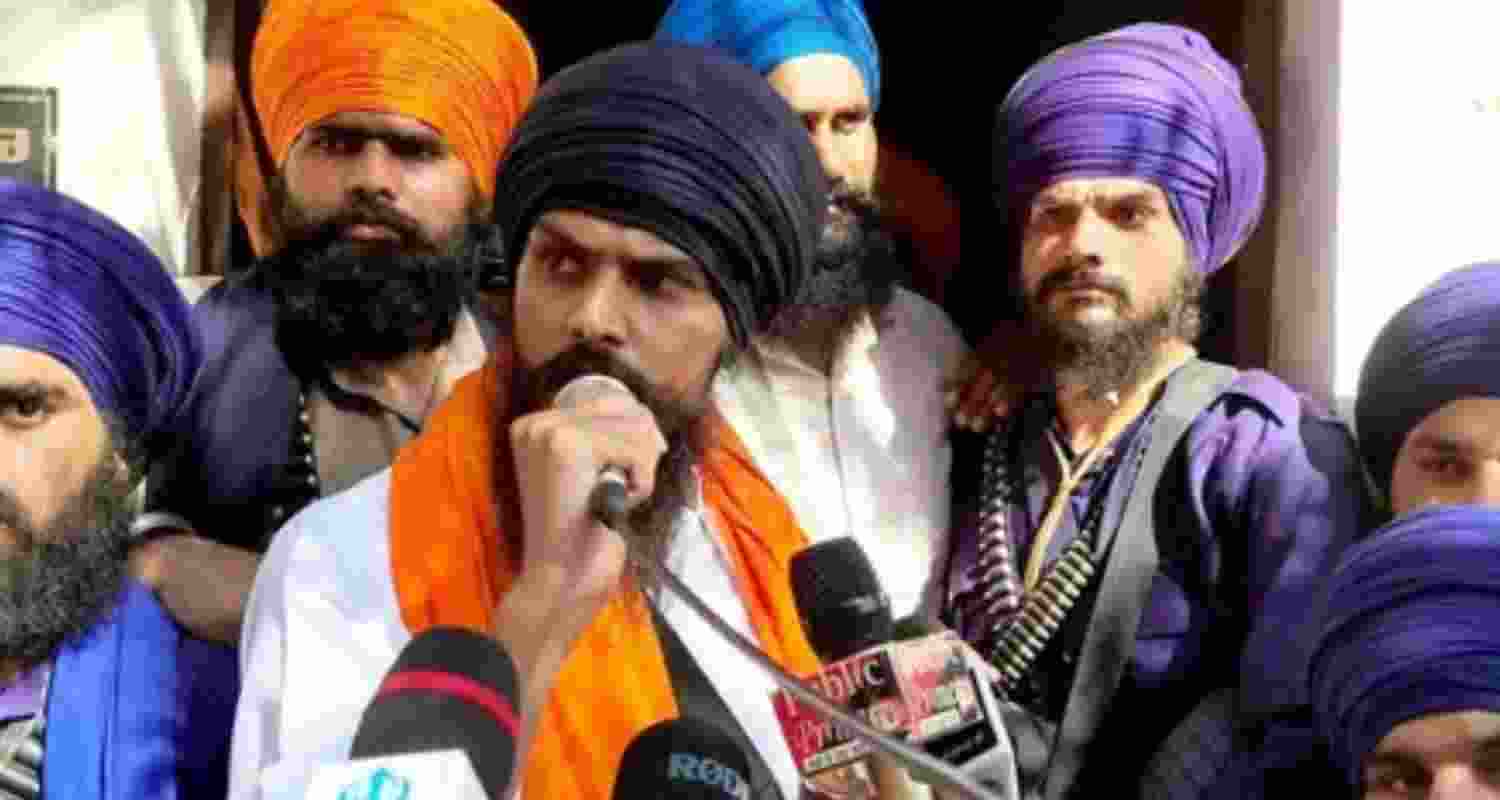 Amritpal Singh’s faction announces new political party ‘Akali Dal Waris Punjab De’.  Amritpal Singh’s faction announces new political party ‘Akali Dal Waris Punjab De’.