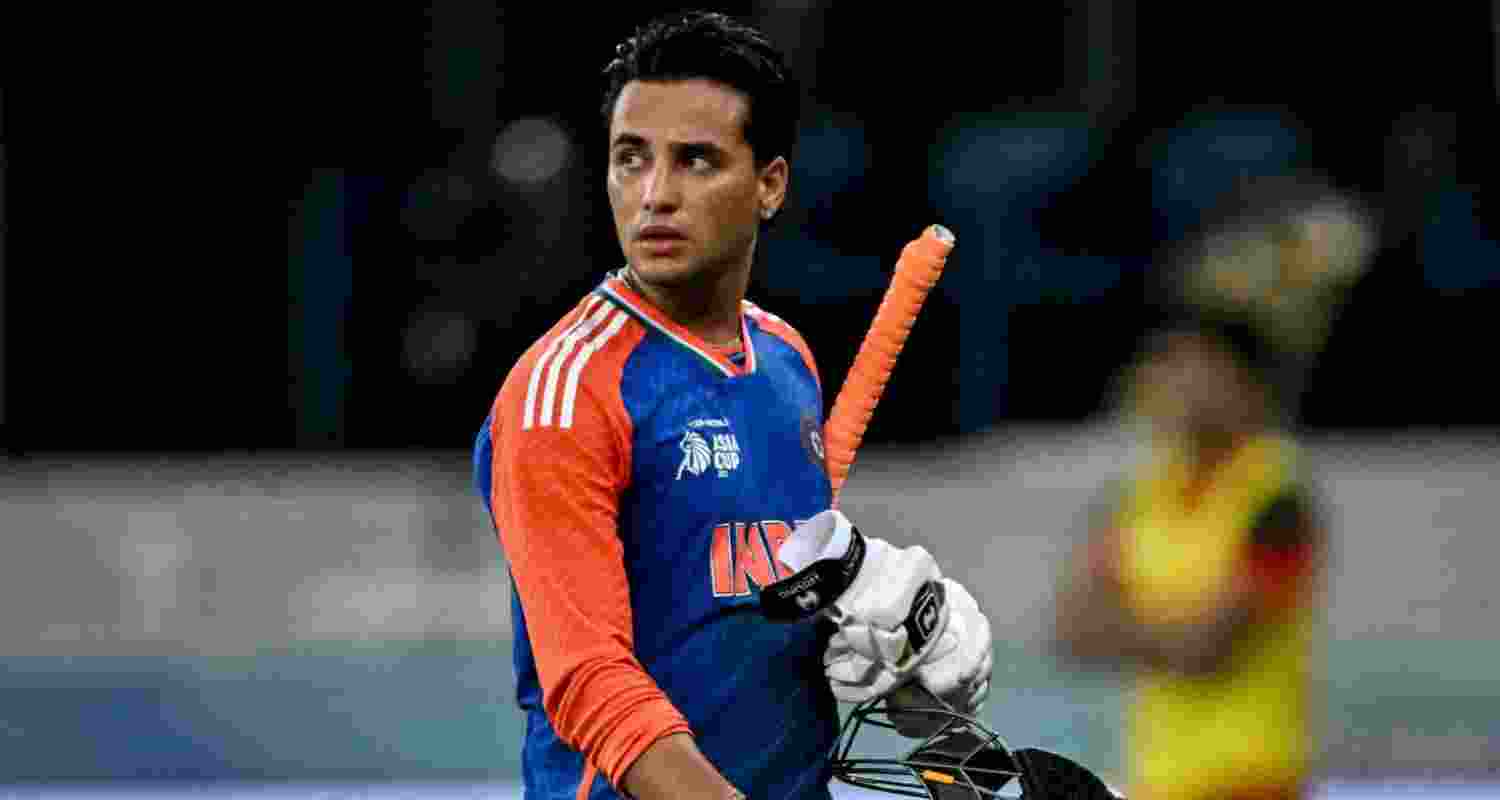 Abhishek Sharma said it is just a matter of time before Shubman Gill is back in form. Abhishek Sharma said it is just a matter of time before Shubman Gill is back in form.