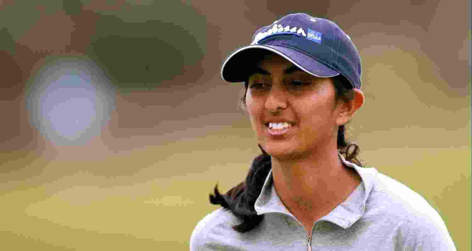 Aditi Ashok, Image via PGA. Aditi Ashok, Image via PGA.