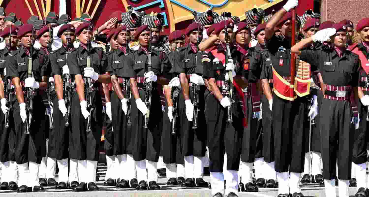 Passing out parade of Agniveer recruits. Passing out parade of Agniveer recruits.