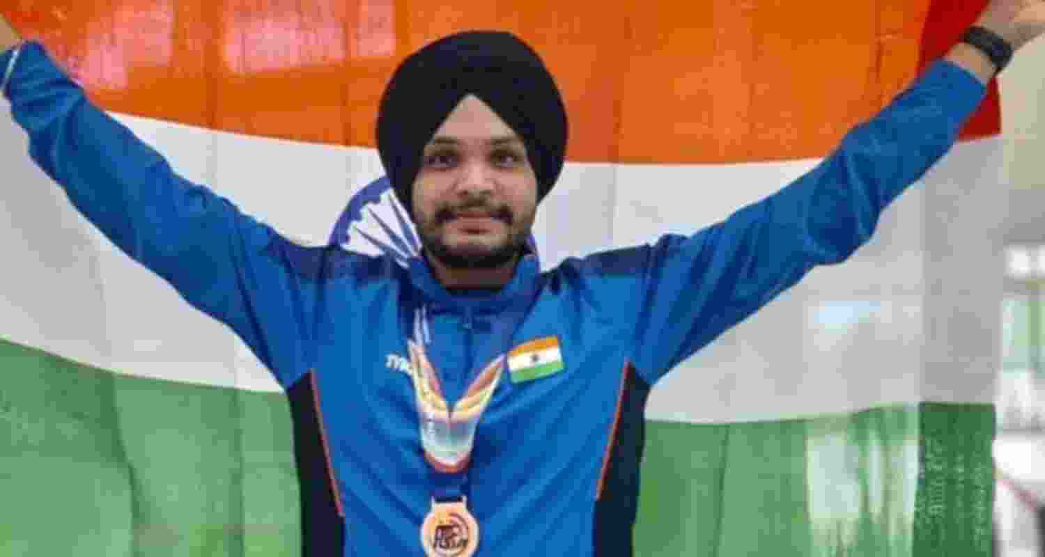 Paris Olympics quota holder Sarabjot Singh. Paris Olympics quota holder Sarabjot Singh.