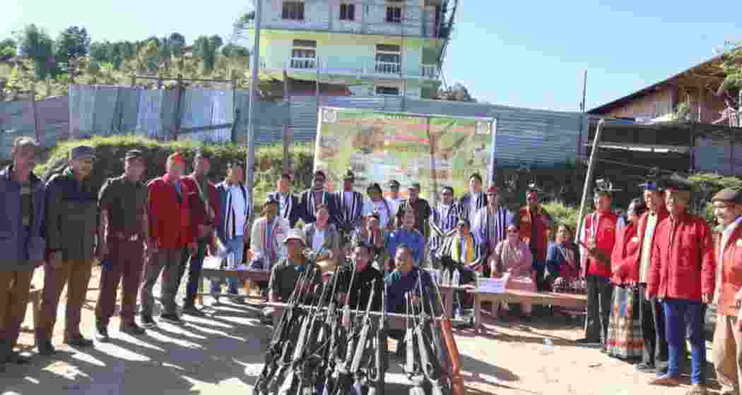 The Nyishi tribe in Arunachal Pradesh is trading hunting for conservation, surrendering weapons in an effort to protect dwindling wildlife populations and inspire a larger dialogue on environmental ethics. The Nyishi tribe in Arunachal Pradesh is trading hunting for conservation, surrendering weapons in an effort to protect dwindling wildlife populations and inspire a larger dialogue on environmental ethics.