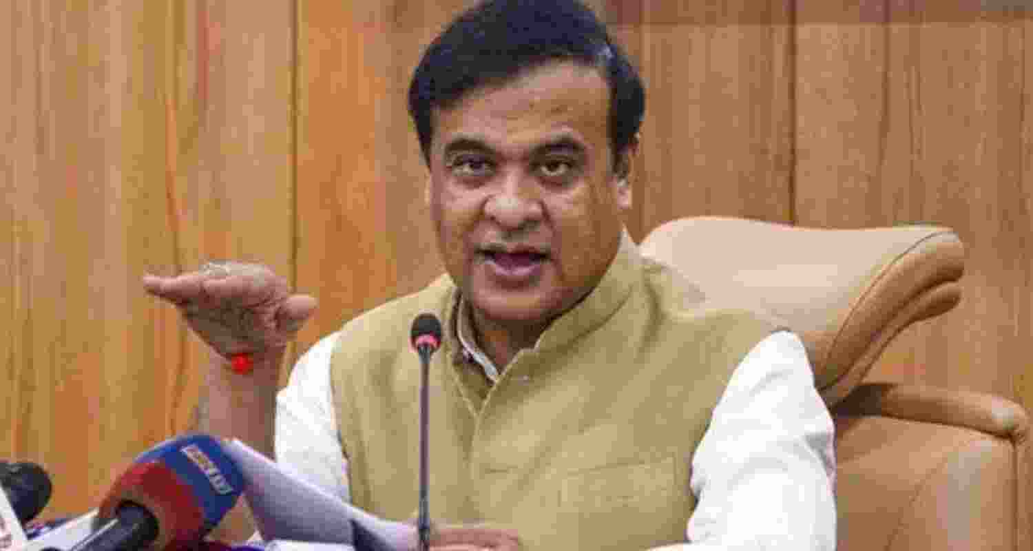 Chief Minister Himanta Biswa Sarma. Chief Minister Himanta Biswa Sarma.