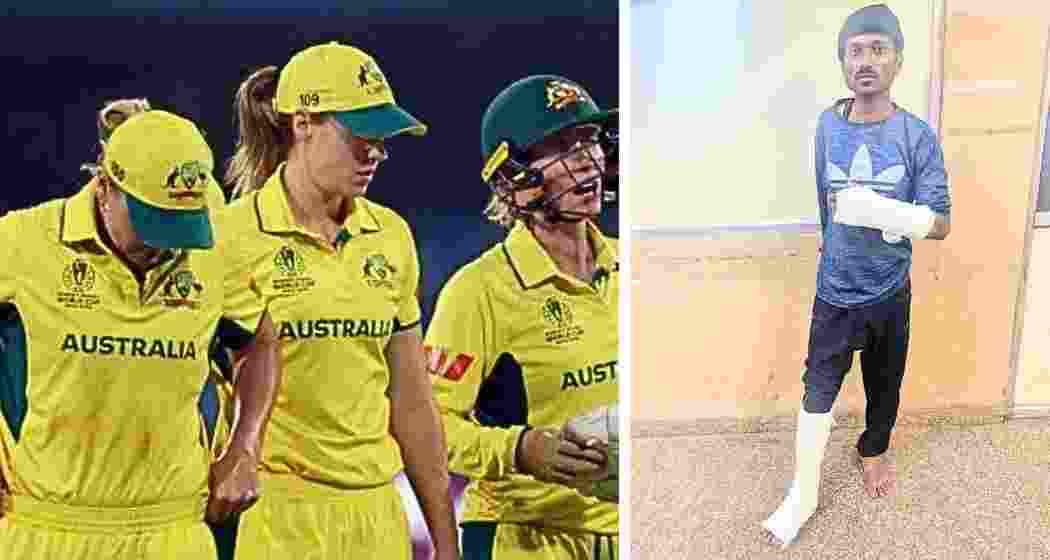(R) Accused arrested and in police custody after allegedly harassing Australian women cricketers in Indore. (R) Accused arrested and in police custody after allegedly harassing Australian women cricketers in Indore.